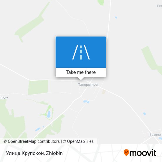 Улица Крупской map