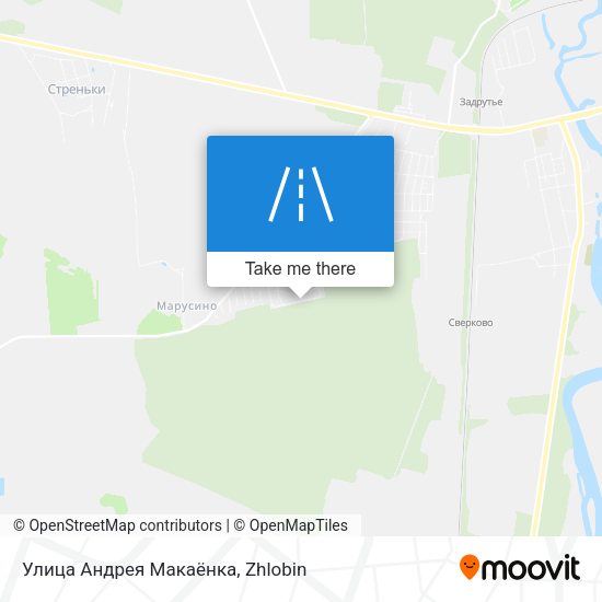 Улица Андрея Макаёнка map