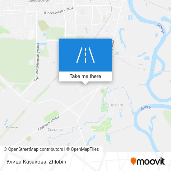 Улица Казакова map