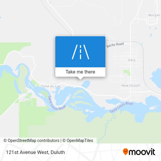 Mapa de 121st Avenue West