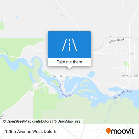 Mapa de 128th Avenue West