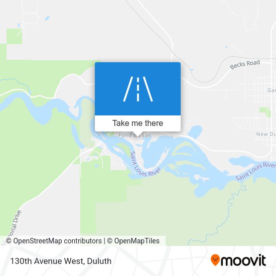 Mapa de 130th Avenue West