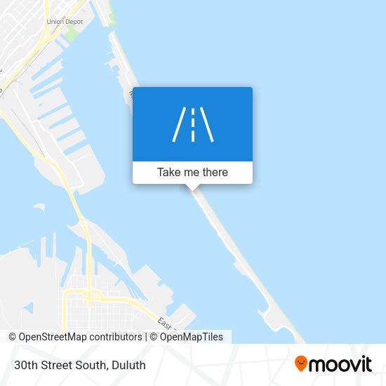 Mapa de 30th Street South