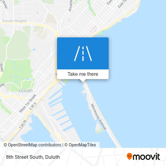 Mapa de 8th Street South