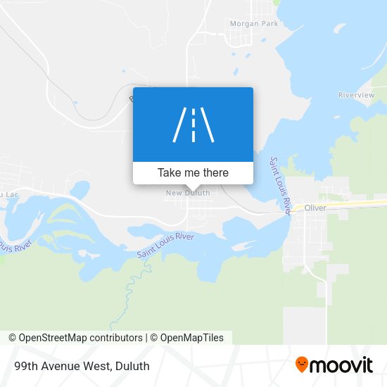 Mapa de 99th Avenue West