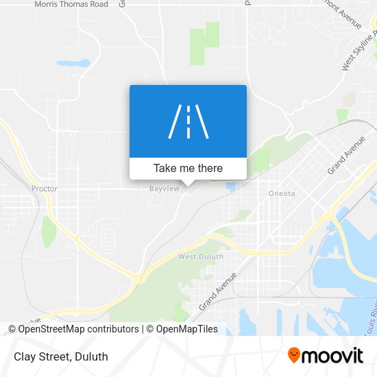 Mapa de Clay Street