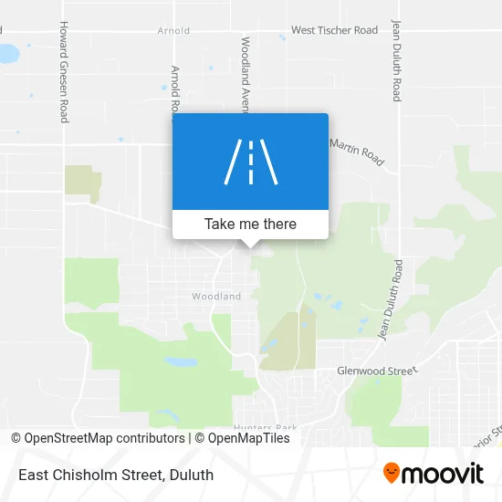 East Chisholm Street map