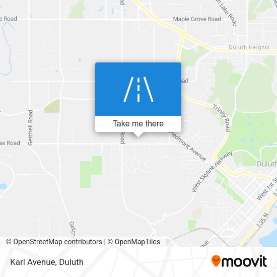 Mapa de Karl Avenue
