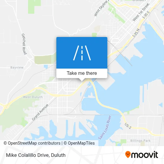 Mike Colalillo Drive map