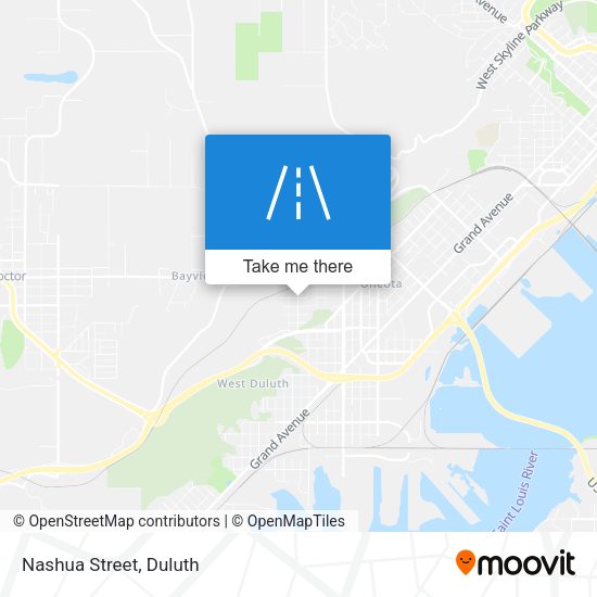 Mapa de Nashua Street