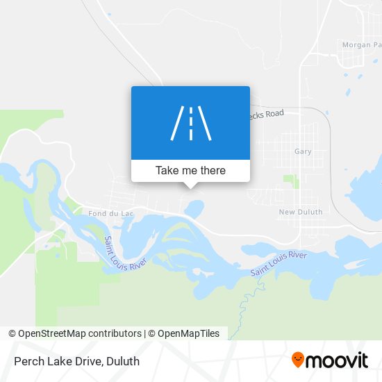 Perch Lake Drive map