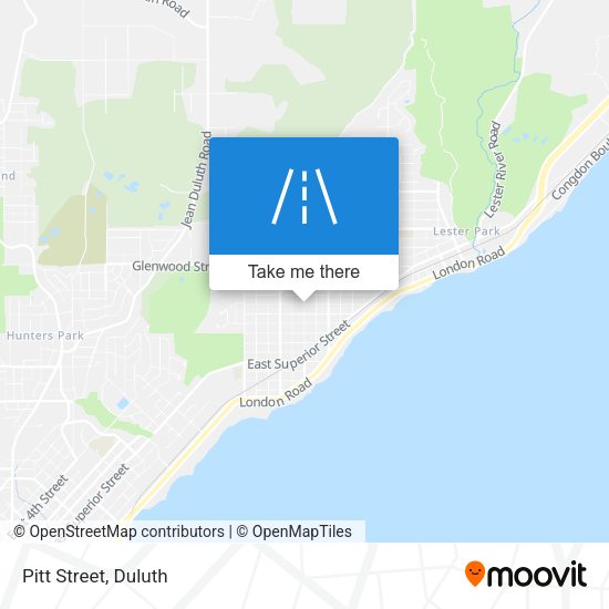 Mapa de Pitt Street