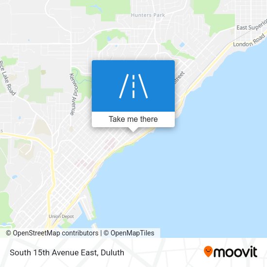 Mapa de South 15th Avenue East
