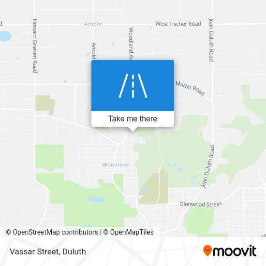 Mapa de Vassar Street
