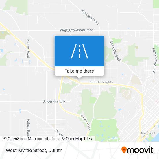 Mapa de West Myrtle Street
