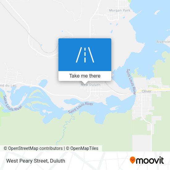 Mapa de West Peary Street