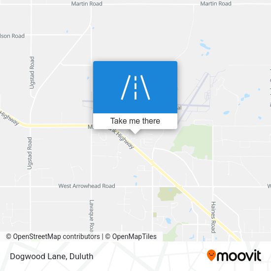 Mapa de Dogwood Lane