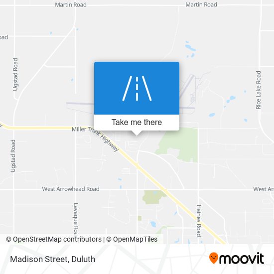 Madison Street map