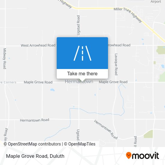 Mapa de Maple Grove Road