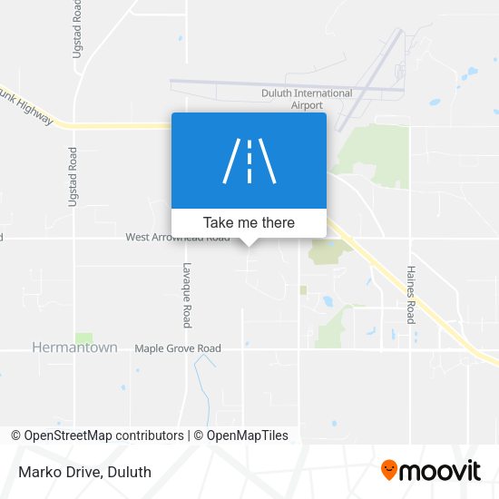 Mapa de Marko Drive