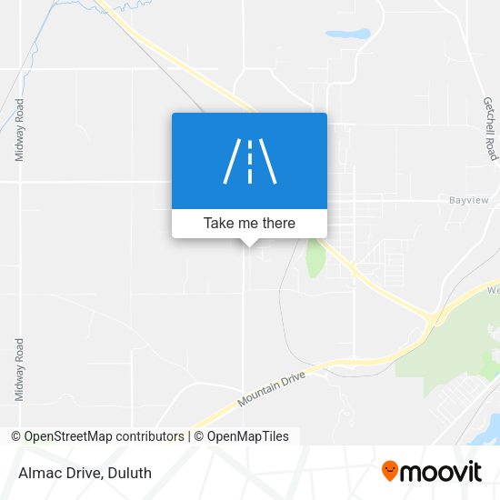 Mapa de Almac Drive