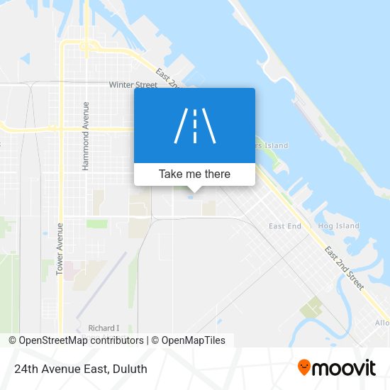 Mapa de 24th Avenue East