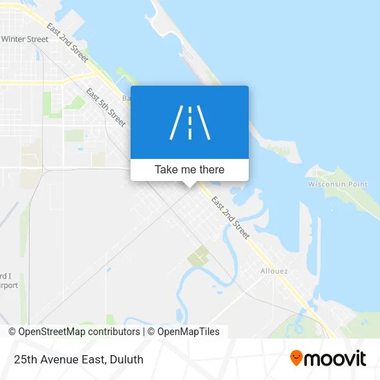 Mapa de 25th Avenue East