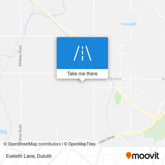 Mapa de Eveleth Lane