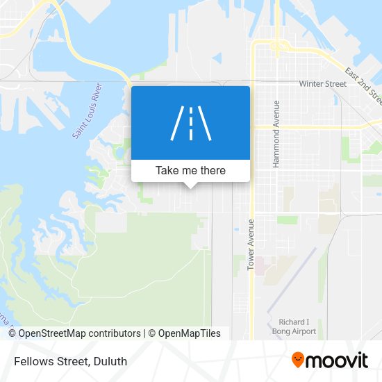 Mapa de Fellows Street