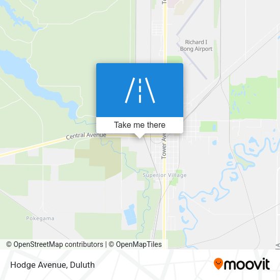 Mapa de Hodge Avenue