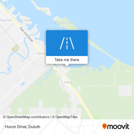 Mapa de Huron Drive