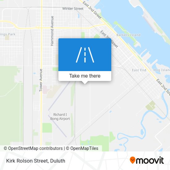 Kirk Rolson Street map