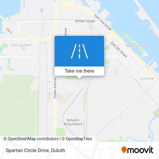 Mapa de Spartan Circle Drive