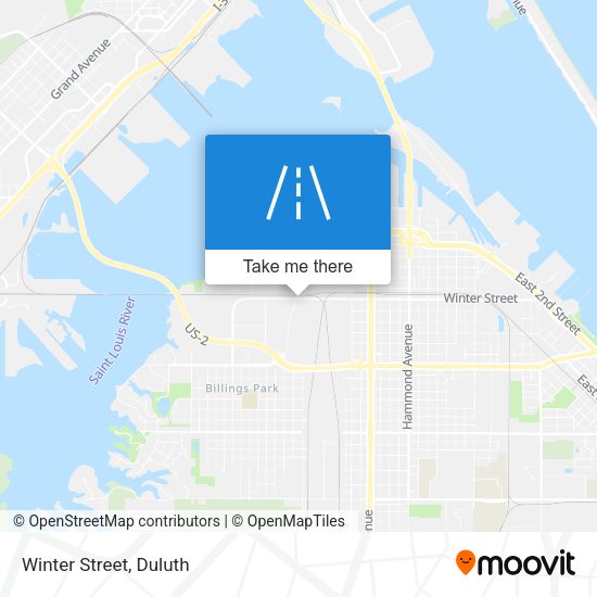 Mapa de Winter Street