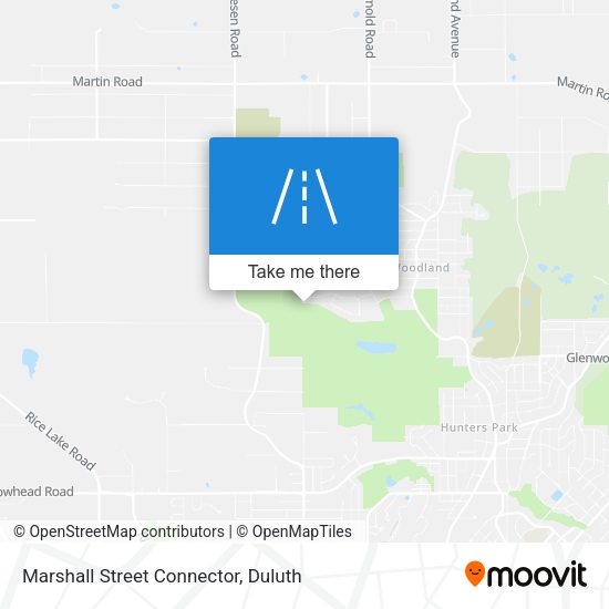 Marshall Street Connector map