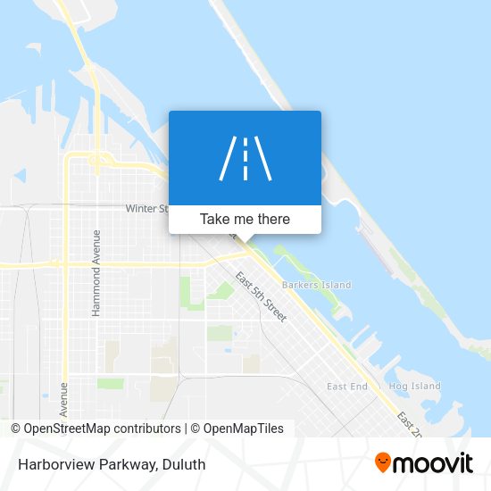 Mapa de Harborview Parkway
