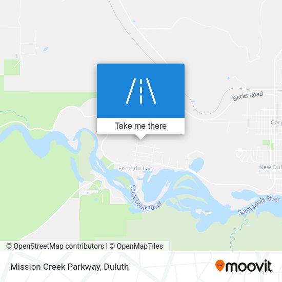 Mapa de Mission Creek Parkway