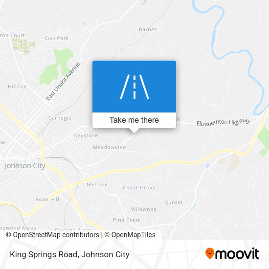 Mapa de King Springs Road