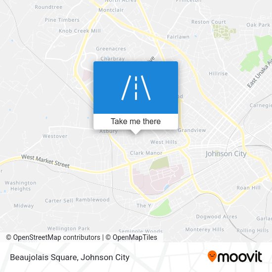 Beaujolais Square map