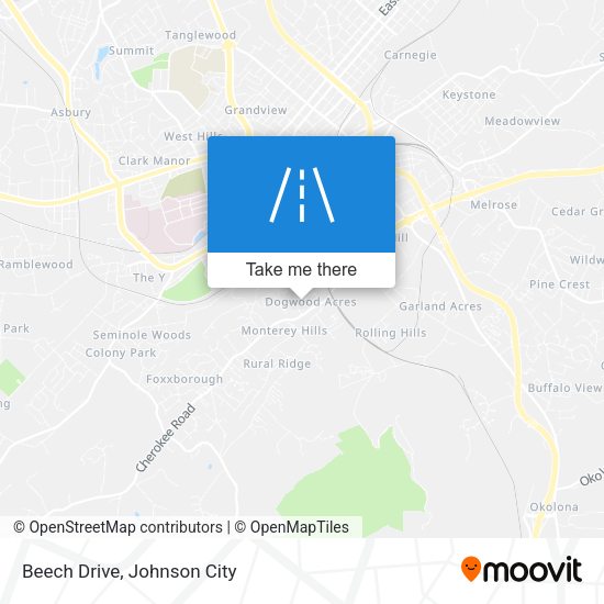 Mapa de Beech Drive