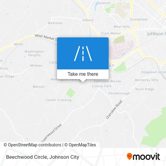 Beechwood Circle map