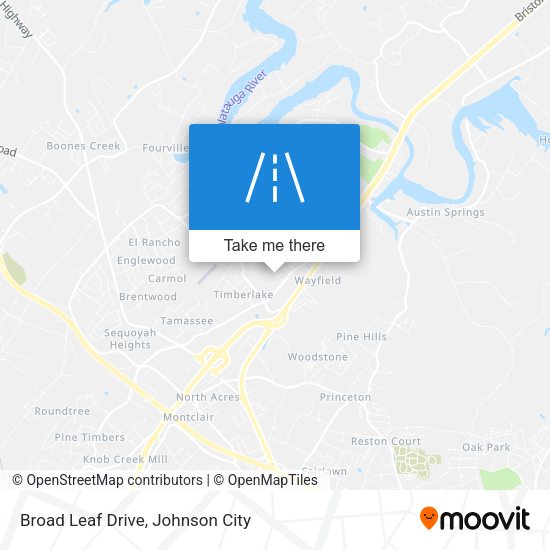 Mapa de Broad Leaf Drive