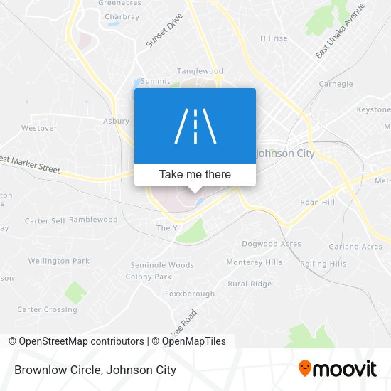 Brownlow Circle map