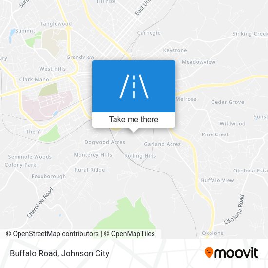 Mapa de Buffalo Road
