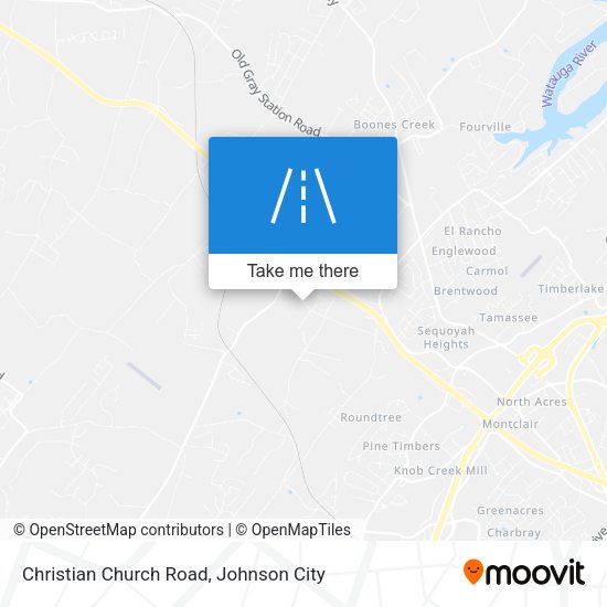 Mapa de Christian Church Road