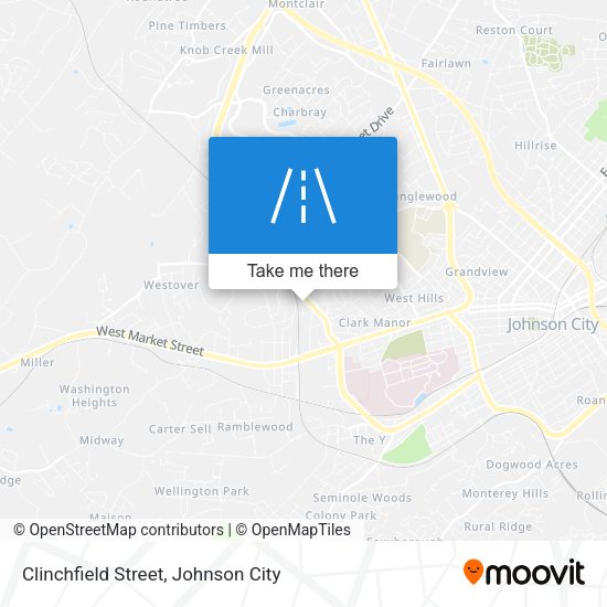 Clinchfield Street map