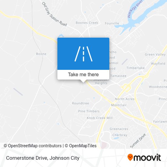 Cornerstone Drive map