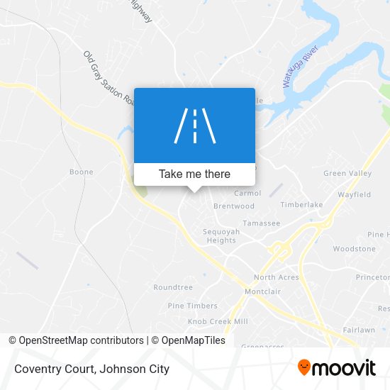 Coventry Court map