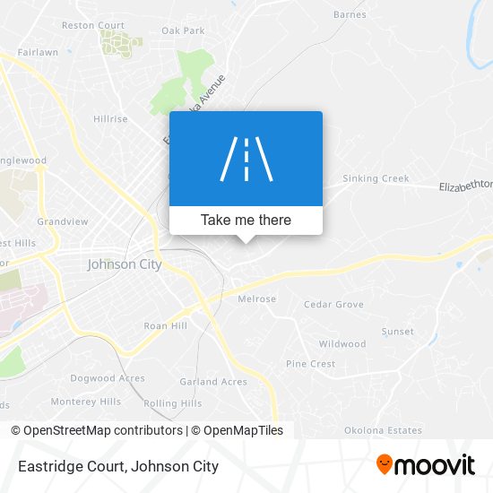 Eastridge Court map