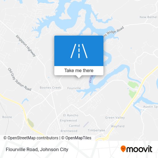 Flourville Road map